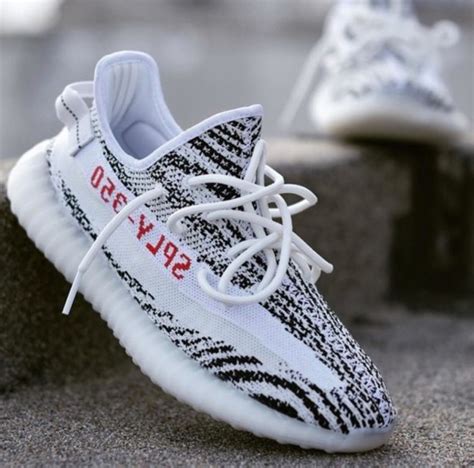 yeezy 350 grey zebra.